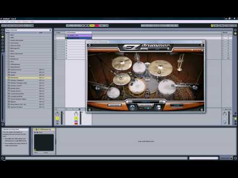 comment ouvrir ezdrummer avec cubase