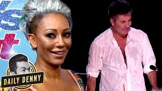 America's Got Talent's Simon Cowell VS Mel B: What You Didn't See On The Live Show | Daily Denny