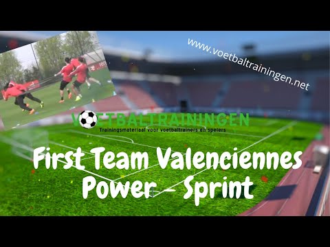 Power Sprint Exercise by First Team Valenciennes 🦾
