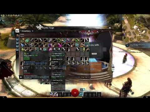 Guild Wars 2 - Getting Zap from the Mystic Forge