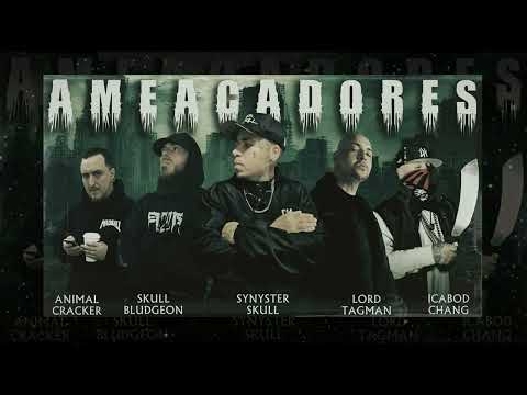 A M E A Ç A D O R E S   Skull Bludgeon, Synyster skull, Animal Cracker, Icabod Chang, Lord Tagman