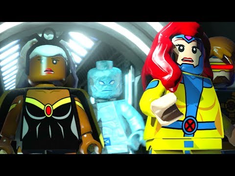 LEGO Marvel Super Heroes Walkthrough Part 8 - X-Men Vs. Juggernaut