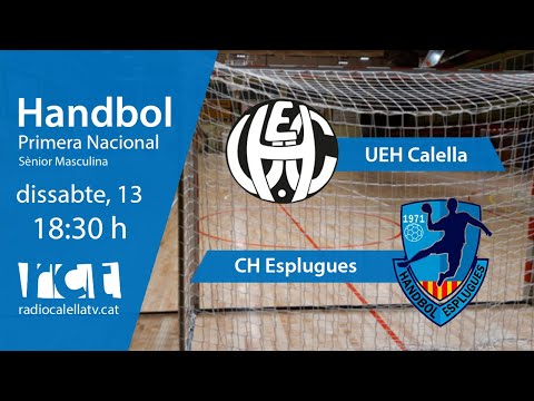 Handbol: UEH Calella - CH Esplugues