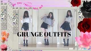 GRUNGE/E-GIRL outfits - summer edition !