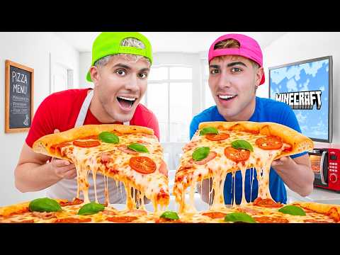 I BUILT A SECRET PIZZERIA AT HOME !!