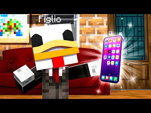 REGALO UN IPHONE A MIO FIGLIO SU MINECRAFT