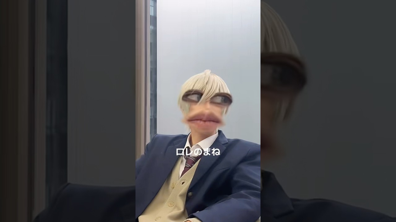 ヤニカスの真似をしてヤニカスの反応を見るイブ #cosplay #nijisanjicosplay #にじさんじコスプレ #イブラヒムコスプレ