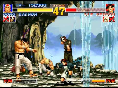 the king of fighters 95 psp