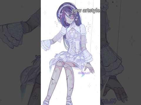 old vs new art style #art #digitalart #artist #artwork