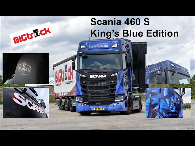 Scania S460 King's Blue Special Edition