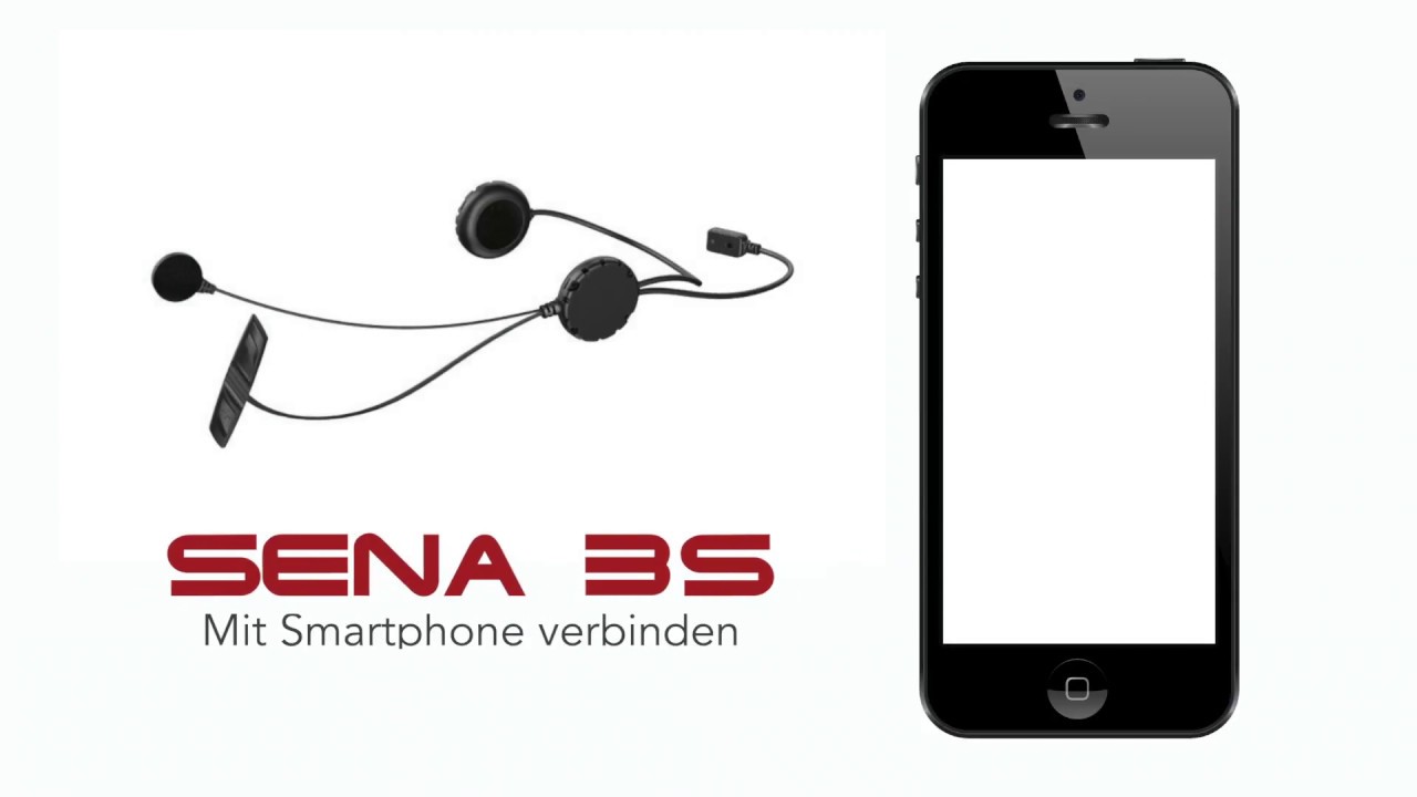 Wie verbinde ich mein Smartphone mit dem Sena 3S?