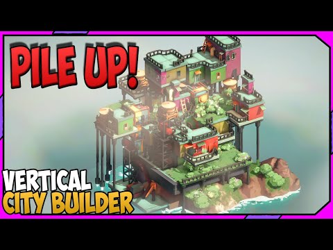 PILE UP! Vertical Survival City Building Game