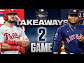 2022 World Series Game 2: Phillies at Astros [BIGGEST TAKEAWAYS] I CBS Sports HQ
