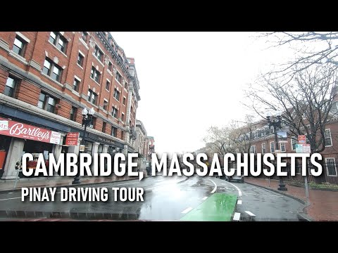 The Streets of Cambridge, MA under Quarantine | TIMESTAMPS #2 | Pinay Driving Tour USA