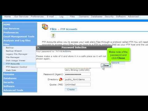 NextGen Web Hosting Tutorials: How to create additional FTP accounts in cPanel