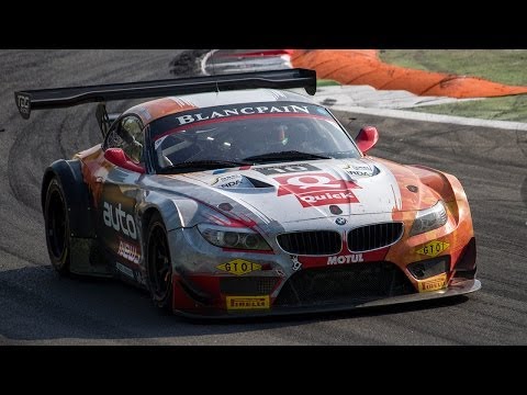 BMW Z4 GT3 - Pure V8 Sound!!