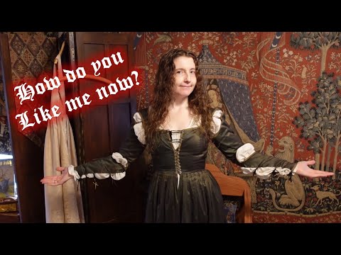 Getting Dressed in the 15th Century // Italian Renaissance Gown/Gamurra/Cotta