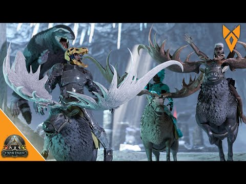 Taking Deer Into Ice Cave Wasn't The Best Idea! - Ark: Fjordur (Monarky S2E25)