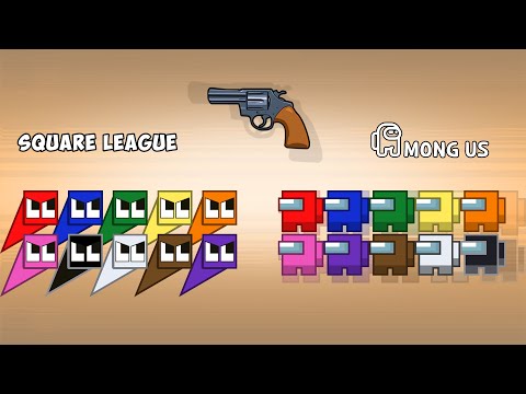 Square League VS Among Us - The Chaos Begins!