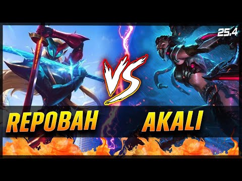 REPOBAH - Yone vs Akali MID Patch 25.4 - Yone Gameplay