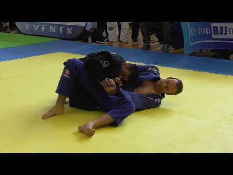 Raju Haque vs Charlie Woods - All Stars BJJ Europeans 2022 - Black Master 3 - Light