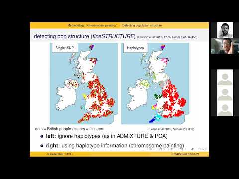 Inferring genetic structure and ancestry using haplotype-based models.... - by Dr Garrett Hellenthal