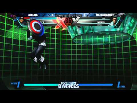 Northern Battles #6 Day 1 - uMvC3 - Aerials vs Mattasianboy
