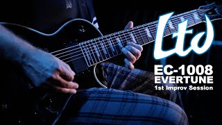 Video thumbnail for LTD 8-string Evertune Improv Session by DMN Guitarist
