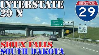 I-29 North - Sioux Falls - South Dakota - 4K Highway Drive - 2026
