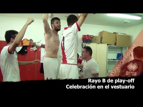 @RVMOficial Mariano Madrid tras entrar el Rayo B en play-off