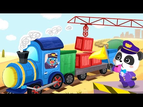 Baby Panda's Train Video