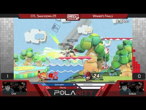 CFL Smackdown Ultimate 211 - Dyr (Inkling) vs Goblin (Roy) - Winners Finals