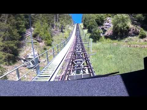 Discesa integrale estiva funicolare leitner Frachey Alpe Ciarcerio Champoluc