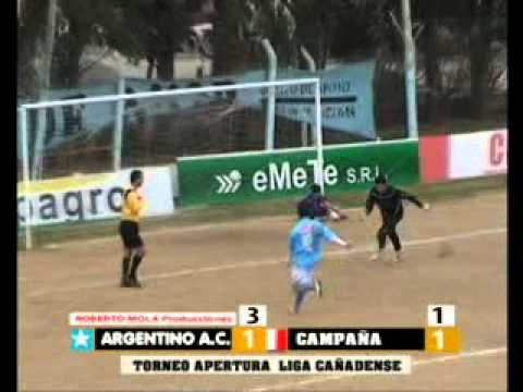 Cuartos de Final, LCF: Argentino 1 - 1 Campaña