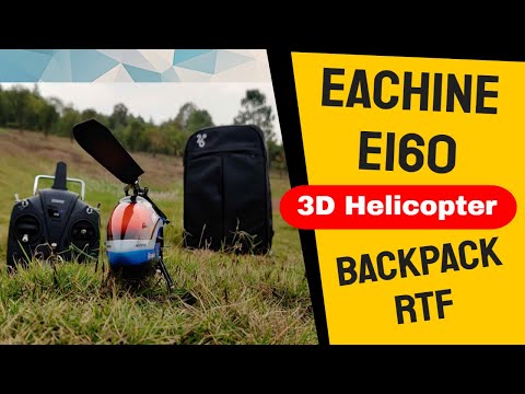 Review Eachine E160 3D RC Helicopter RTF with Backpack