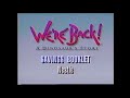 We Re Back A Dinosaur S Story Promotional Trailers VHS