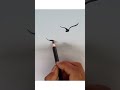 How to draw flying birds by pencil//#shorts//#sketch//