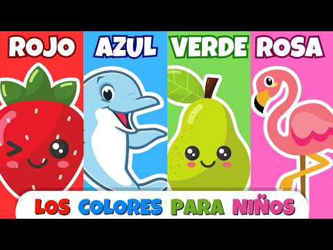 🌈🎨 ¡Aprende los Colores Jugando! 🎉 🔴🟡🔵 Para Niños Pequeños I  Aprende Jugando