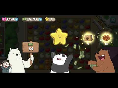 We Bare Bears Match3 Repairs Level 976 - No Boosters