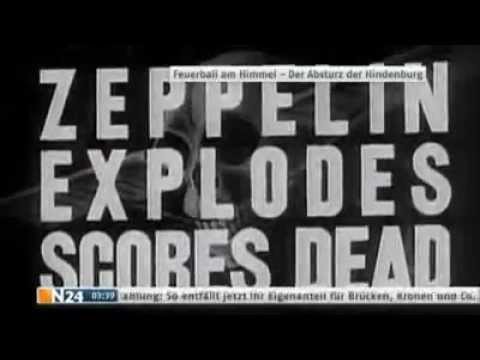 Der Absturz der Hindenburg