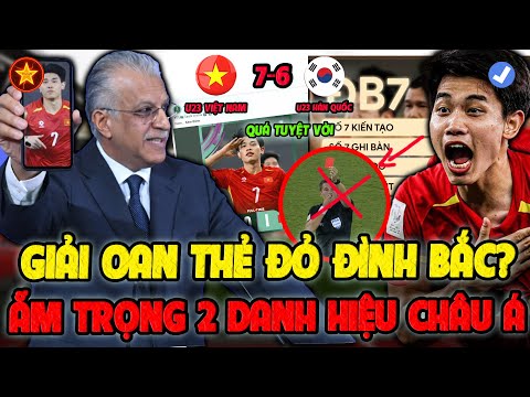 🔥AFC Giải Oan Thẻ Đỏ Của Đình Bắc? 2 Danh Hiệu Cao Quý Nhất Giải ĐB Ẵm Trọn