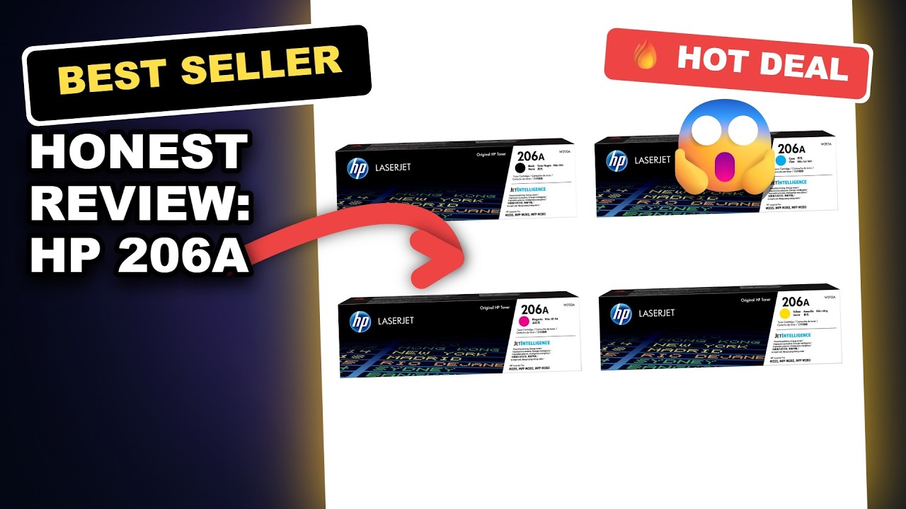 Honest Review: HP 206A Toner Cartridge Bundle Tested for Consistency and Quality