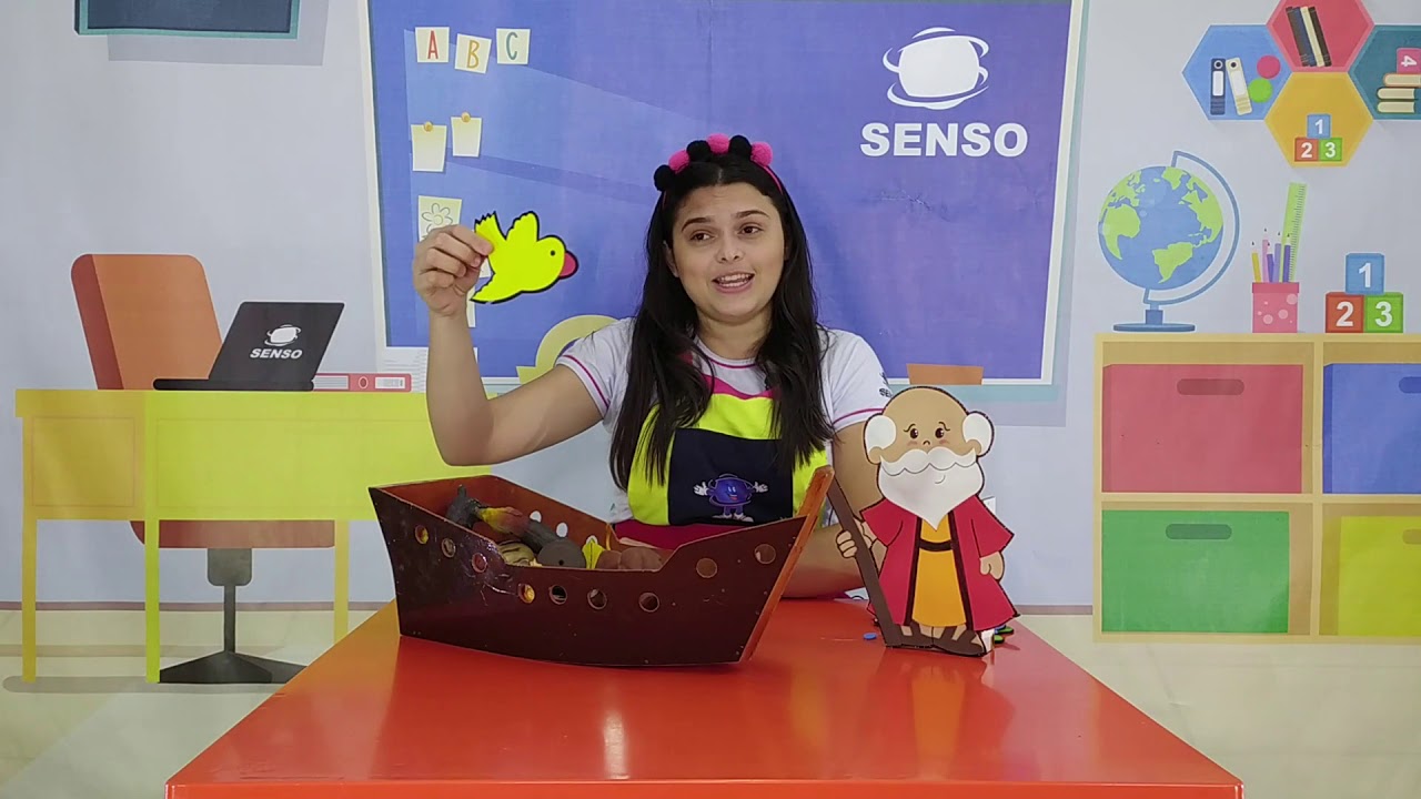 A arca de Noé(Contação da história com a tia Kaká)