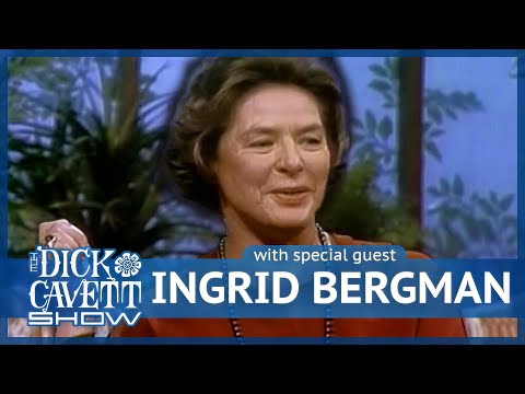 Ingrid Bergman Opens Up About Her Decision To Retire | The Dick Cavett Show