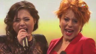Samira Efendiyeva &amp; Tunzale - Bu Qatarın Dalınca Baxma | 1/2 final | The Voice of Azerbaijan 2015