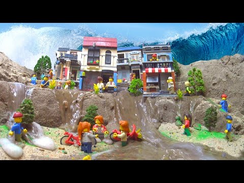 Chaos Flood In LEGO City │ Unstoppable LEGO Dam Breach Disasters
