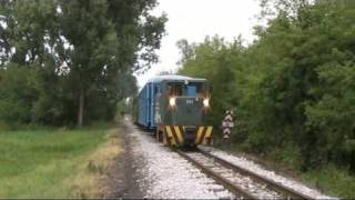 preview picture of video 'Schmalspurbahn Balatonfenyves - Somogyszentpal'