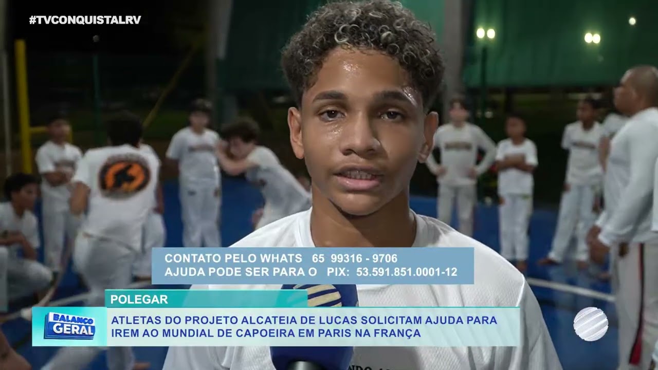 Alunos da capoeira de Lucas do Rio Verde sonham representar o Brasil em Paris