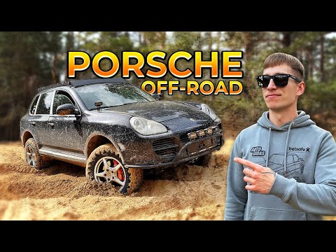 PORSCHE PARUOŠTAS Į OFF ROAD