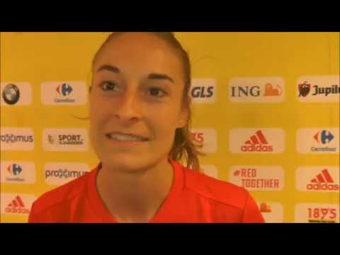 Tessa Wullaert na België - Italië op 04.09.2018